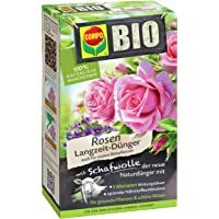 Compo 20291 Rosa orgánico de Lento-de liberación rápida Fertilizantes Tejido de Lana- 750 G